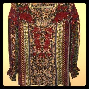 💵Floral BlouseTRU LUXE Jeans.